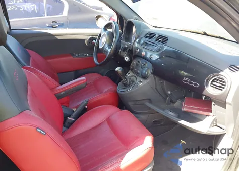 2013 Fiat 500 Turbo z USA, uszkodzony, nr VIN 3C3CFFHH9DT554238